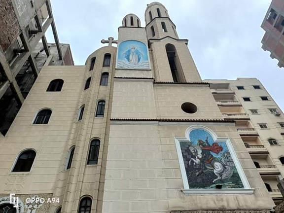كنيسة مار جرجس بكفر الشيخ